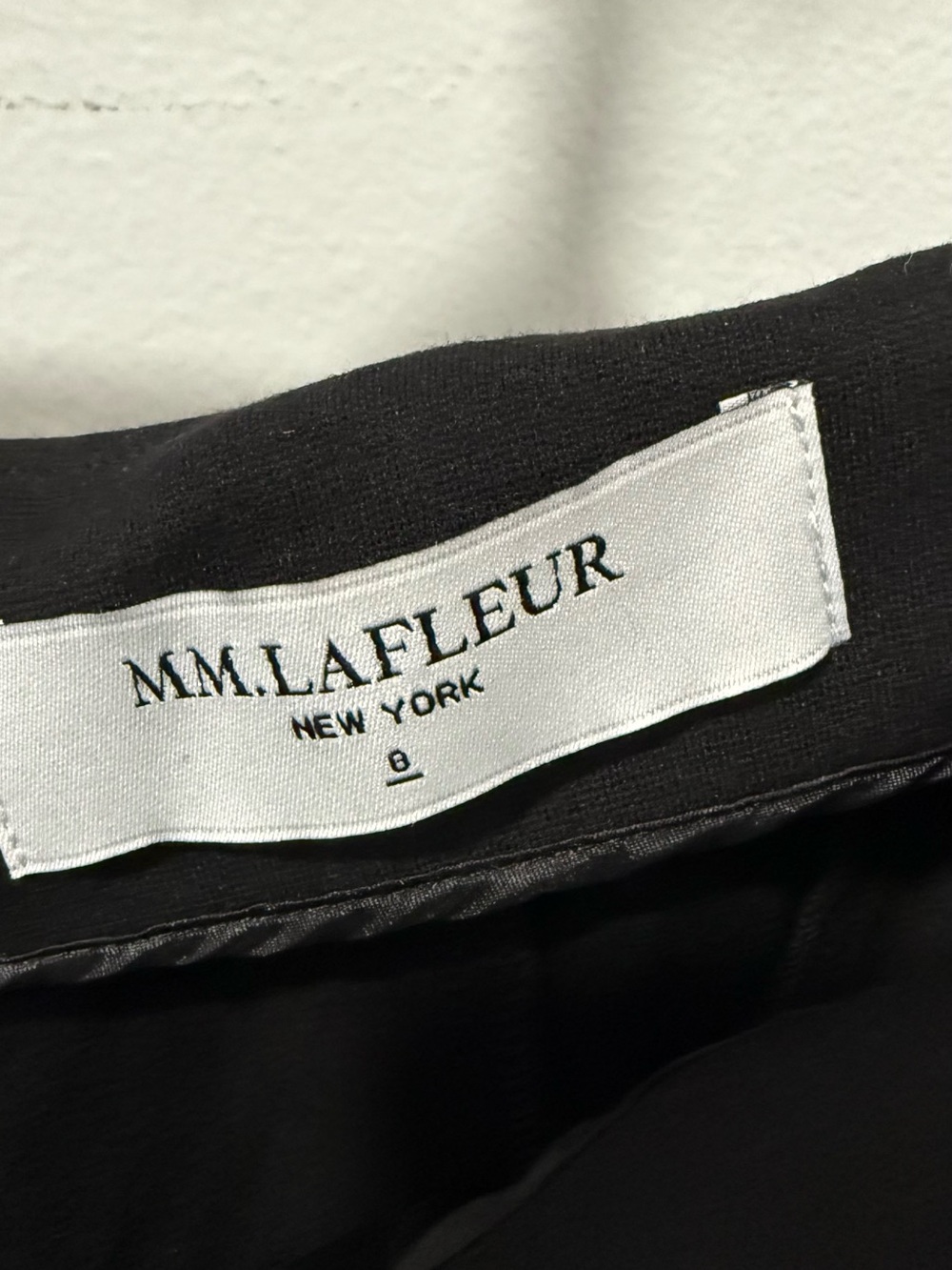 MM.Lafleur Black Men's Dress Pants